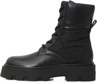 Moncler Schoenen, Dames, Zwart, 38 EU, Aurea Veterschoenen