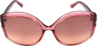 Tom Ford Chiara Bordeaux Gradient Oversized Ladies Sunglasses FT0919 72T 60