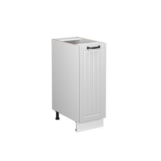 Vicco Armario De Ba&ntilde;o Mediano Fame-line, Blanco Casa De Campo, 30 X 81.6 Cm Sin Encimera Vicco