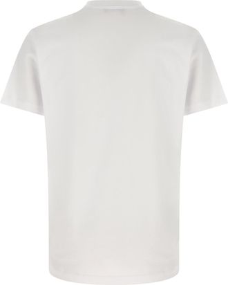 Versace Mens White Cotton T-Shirt