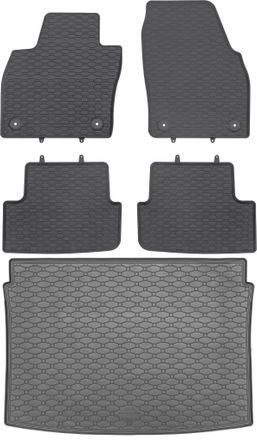 OEM Juego De Alfombrillas De Goma Para Coche Y Alfombrilla Para Maletero Del Seat Arona Crossover (desde Noviembre De 2017)