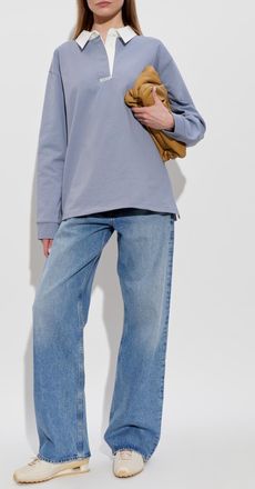 A Gold E Jeans Vintage Loose, Womens, Blue