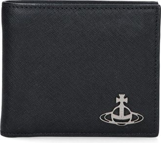 Vivienne Westwood Westwood Orb Bi-fold Wallet Black