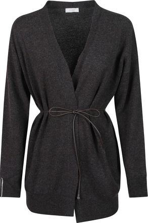 PESERICO Cardigan - Dames - Vesten - Zwart - M - Truien & Vesten