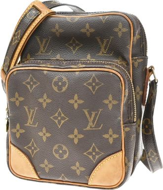 Louis Vuitton Amazone Monogram Canvas Brown Canvas Handbag (Pre-Owned)