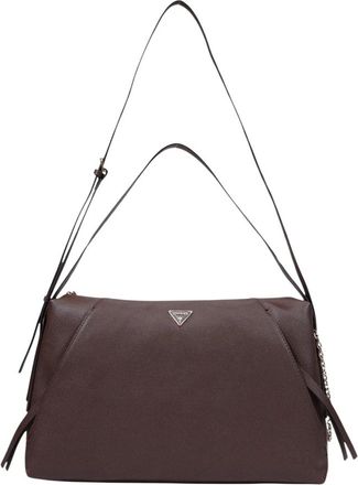 Guess Lucci Girlfriend Satchel - Dames - Schoudertassen - Bruin - ONE Size - Polyester - Tassen