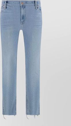 Mother straight-leg ankle jeans