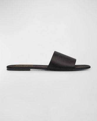 サンダル SAINT LAURENT Men Sandals 775806DWETT 1000 Black SAINT LAURENT: Sandals men - Black | Saint Laurent sandals