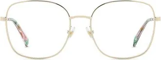 Kate Spade New York josee 53mm square reading glasses in Sage at Nordstrom