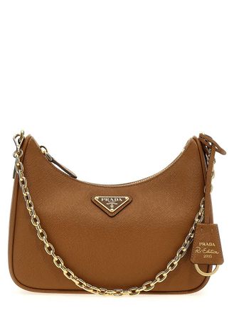 Prada Brown Re-Edition 2005 Shoulder Bag