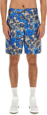 Moschino Multicolor Floral Shorts