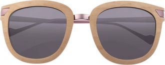 Earth Nissi BlackTriacetate Cellulose (Tac) Multi-Layer Production Square Sunglasses ESG033MP