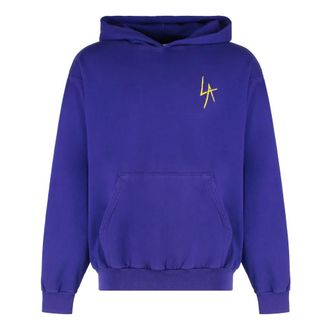 Local Authority Hoodies & sweatvesten, Heren, Paars, XL, Katoen, Cotton Hoodie