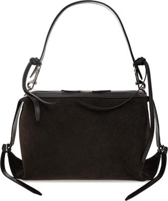 Yuzefi Bento Leren Tas - Dames - Schoudertassen - Bruin - ONE Size - Leer - Tassen