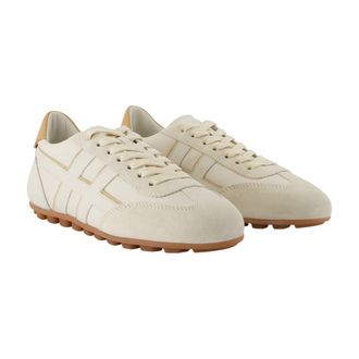 Hogan Womens H693 Sneaker Beige Calfskin