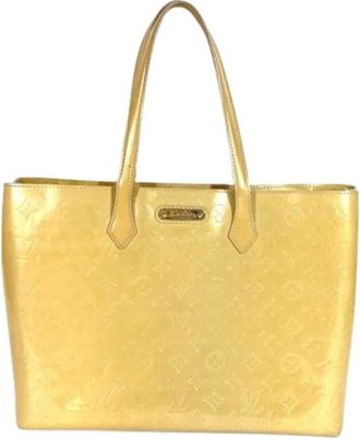 Louis Vuitton Pre-owned Vintage Monogram Vernis Tote Bag - Dames - Vintage Shopper - Beige - ONE Size - Vintage