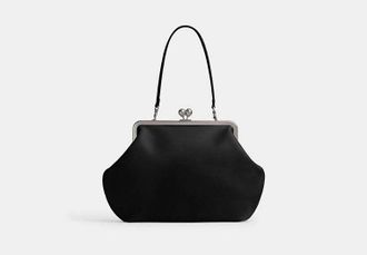 Coach Large Kisslock Frame Bag