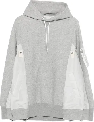 sacai Zip-detailed Hoodie