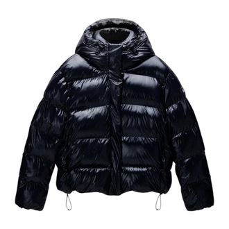 Napapijri Dames, Jassen, Zwart, Maat: L Leer