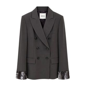 Jucca Blazer - - Jackets - Donna - Grigio - M