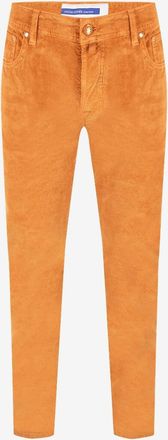 Jacob Cohen Jeans mit geradem Bein aus Cordsamt Bard