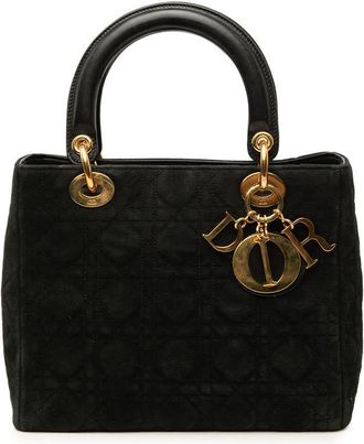 Dior Pre-owned Dior Medium Suede Cannage Lady Ladies 6QM5G1R8IWYR8Z1I