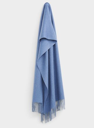 Simons Womens XL wool and cashmere scarf