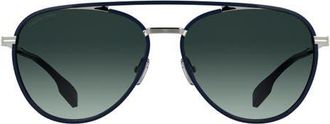 Canada Goose 59mm Aviator Sunglasses in Blue at Nordstrom