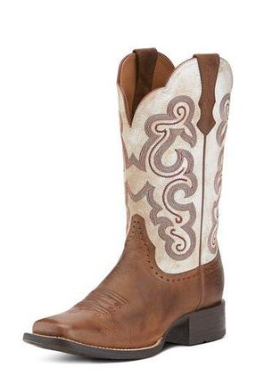 Ariat Quickdraw Western Boot in Brown at Nordstrom Rack, Size 8.5