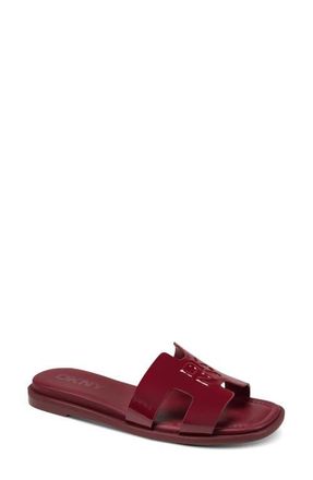 DKNY Columba Slide Sandal in Ruby Red at Nordstrom, Size 8.5