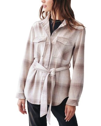Bella Dahl Flap Pocket Belted Jacket