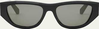 Celine Monochroms Acetate Cat-Eye Sunglasses