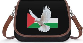 Generic Free Palestine Palestinian Peace Fashion Womens Crossbody Bags Novelty Handbag Shoulder Bag Purse