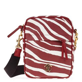 Roberto Cavalli Zebra Print Camera Bag