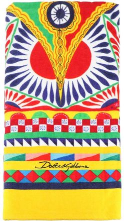 Dolce & Gabbana Terry Cotton Beach Towel
