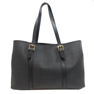 Fendi Zucchino Black Zucchino Tote Bag (Pre-Owned)