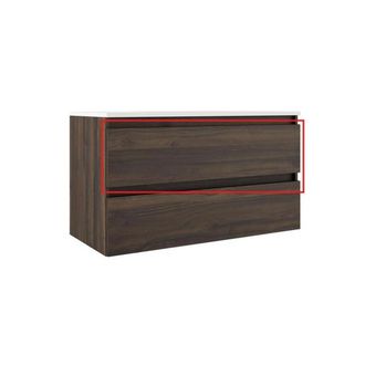 Adema Chaci Badkameronderkast Service Onderdeel - 100cm - bovenste lade - binnenlade linnen - noten (hout)