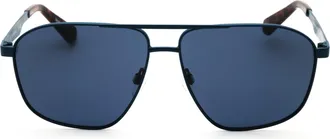 Calvin Klein Jeans CKJ24202S400 Metal Frame Sunglasses - Blue