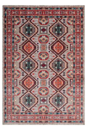 Kukoon Multicolour Low Pile Traditional Persian Velvet Texture Area Rug | Size: 240 cm x 330 cm