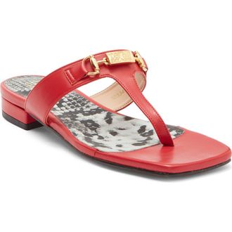 Roberto Cavalli Toe Post Sandal in Red at Nordstrom Rack, Size 41