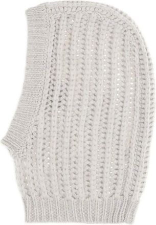 Brunello Cucinelli Geribbelde bivakmuts - Grijs