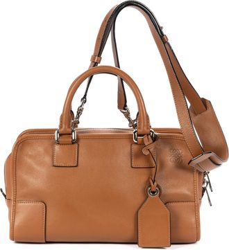 Loewe Pre-owned Womens Amazona 28 Shoulder Bag - Tan - One Size