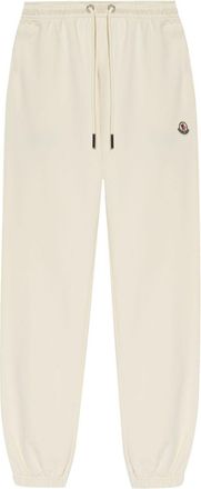 Moncler Trainingsbroek met logopatch - Beige