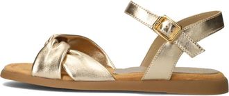Unisa Schoenen, Dames, Geel, 37 EU, Wol, Gouden Kamelsandalen voor vrouwen