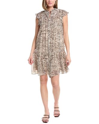 Julia Jordan Printed Cap Sleeve Mini Dress
