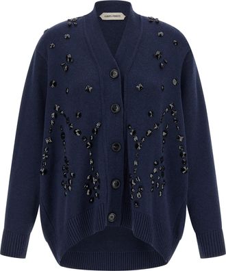 Alberta Ferretti Embroidery Cardigan