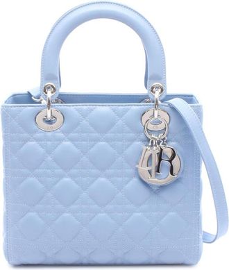 Dior Pre-owned Dior Medium Lambskin Cannage Lady Dior Ladies Z774GE9UU2502YGH