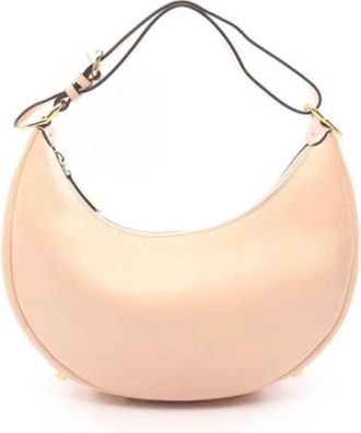 Fendi Pre-owned Vintage Schoudertas - Dames - Vintage Schoudertas - Roze - ONE Size - Leer - Vintage