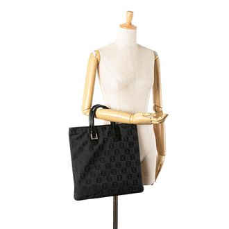 Loewe Tweedehands Anagram Canvas Tote
