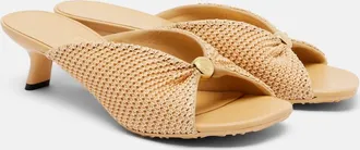 Loewe Paulas Ibiza Pebble Soft mules